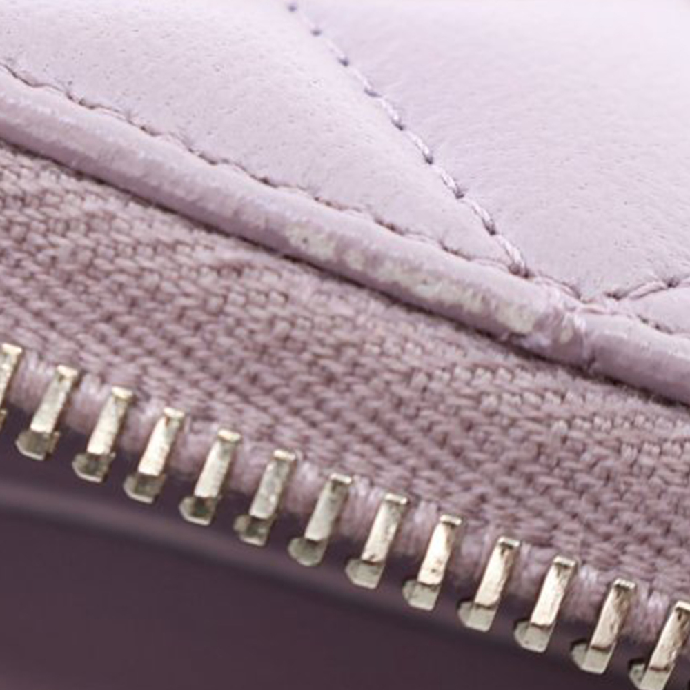 Pre-Loved Chanel Quilted Lambskin Classic Long Zip Wallet - Picture 11 of 12